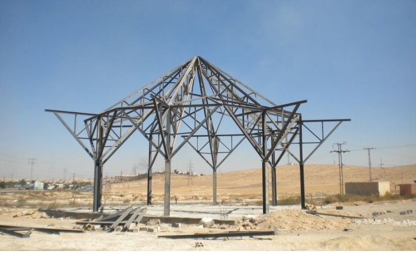 Mosque pilot space truss